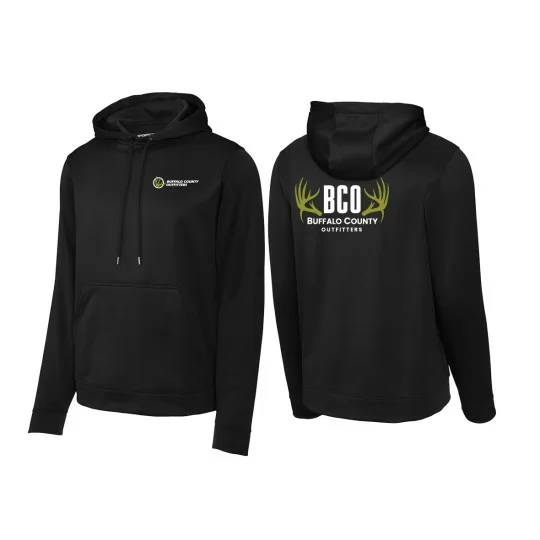 Black Hooded Sweatshirt